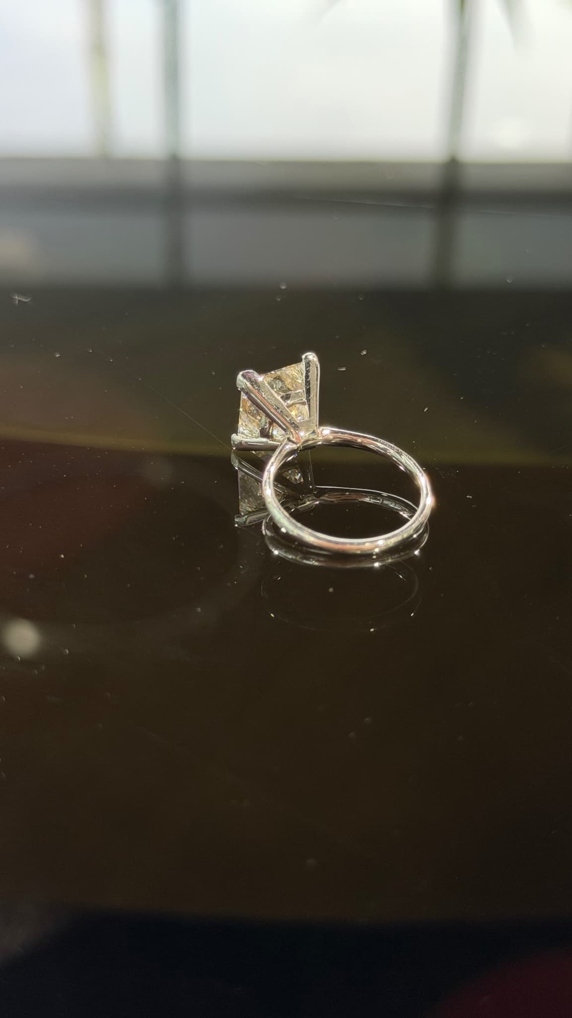 Ring 14kt Princess Cut  · White Gold · 14k — photo 4