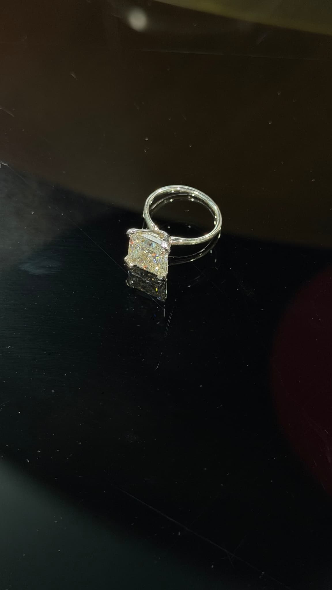 Ring 14kt Princess Cut  · White Gold · 14k — photo 3