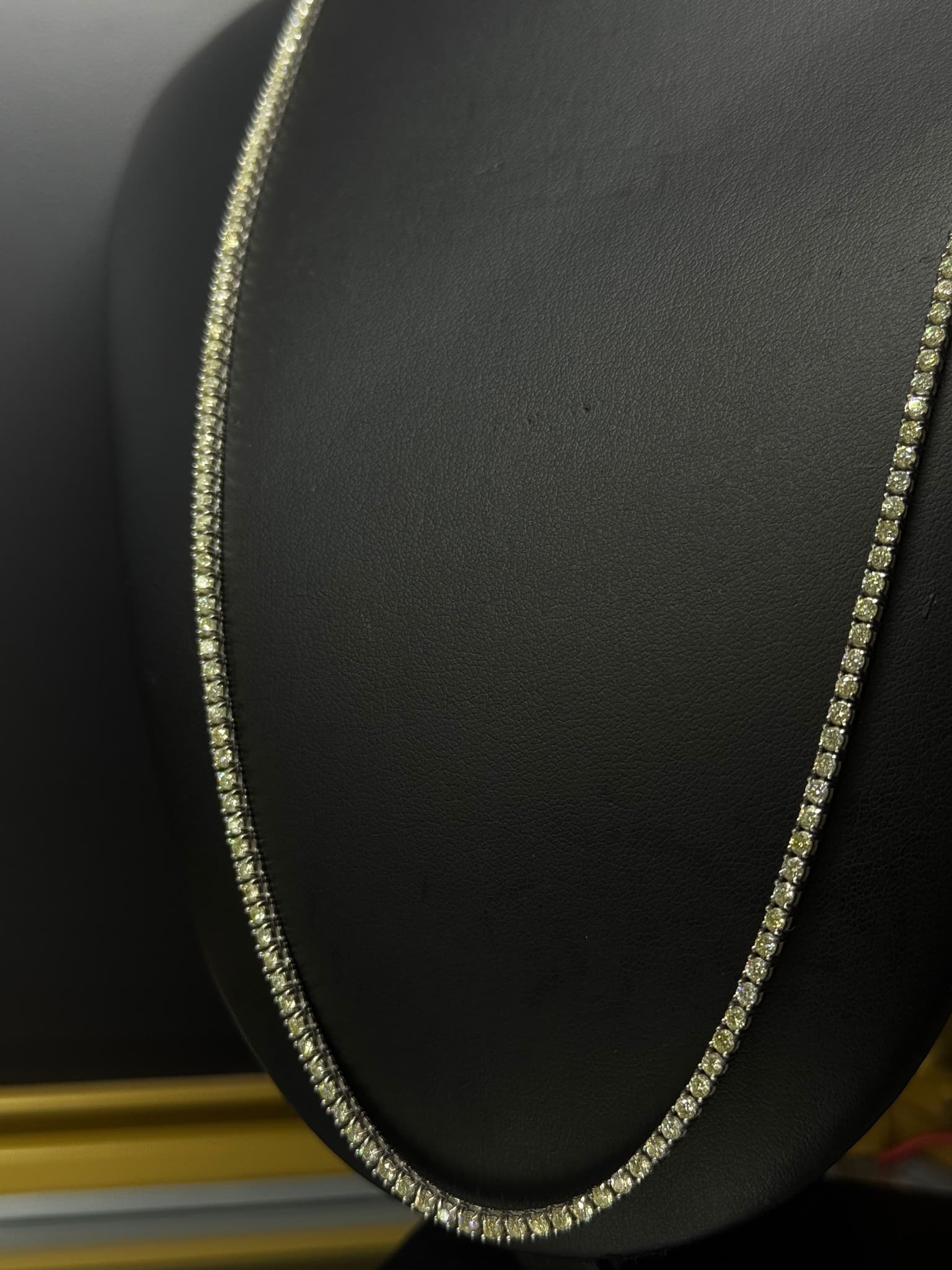 Luxzen Tennis Chains · White Gold · 14k — photo 2