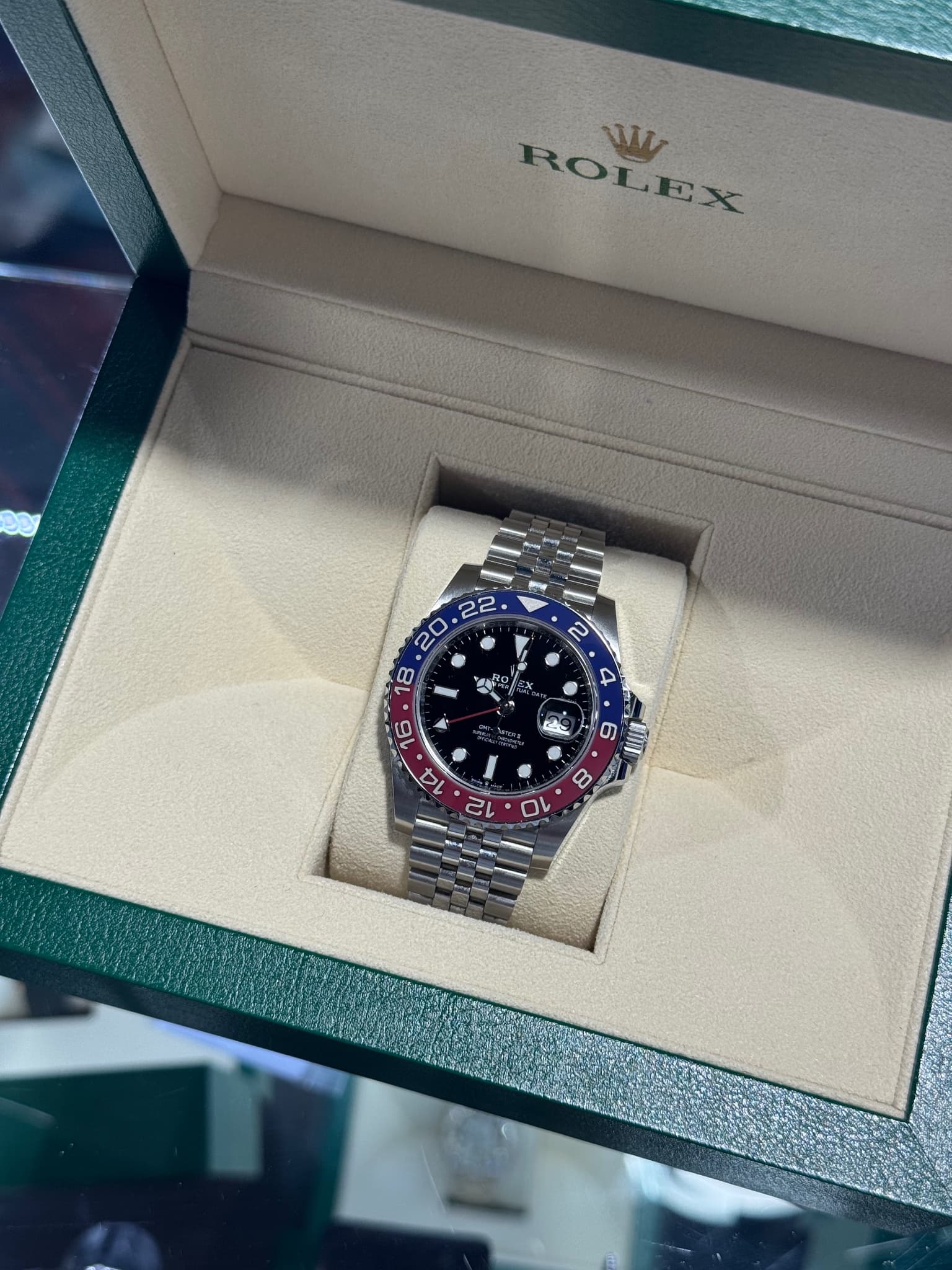 Rolex GMT-Master (Ref. 126710BLRO-0001)